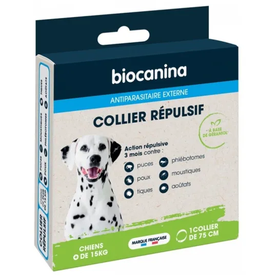 Biocanina Collier Répulsif Chien +15kg Biocanina Collier Répulsif Chien +15kg