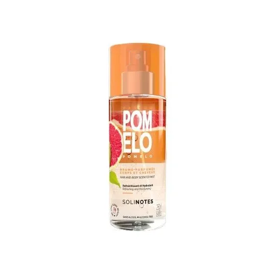 Solinotes Brume Corporelle sans Alcool Vegan 250ml-Pomelo Solinotes Brume Corporelle sans Alcool Vegan 250ml-Pomelo