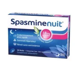 Spasmine Nuit 30 Comprimés