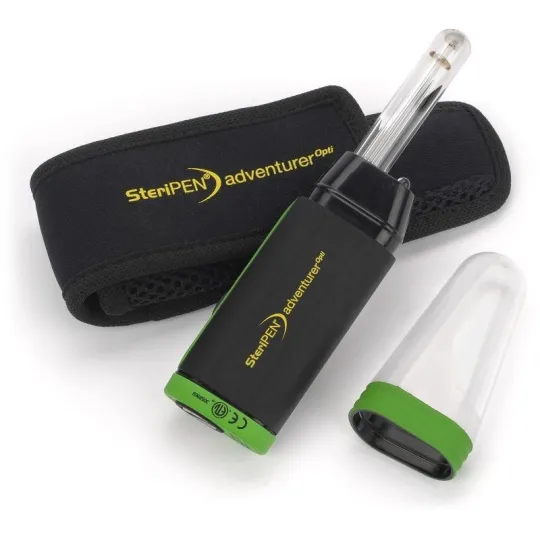 Steripen Adventurer Opti Purificateur d'Eau UV avec Lampe Steripen Adventurer Opti Purificateur d'Eau UV avec Lampe