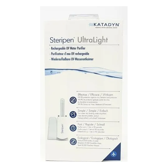 Steripen Purificateur d'Eau UV Rechargeable Steripen Purificateur d'Eau UV Rechargeable