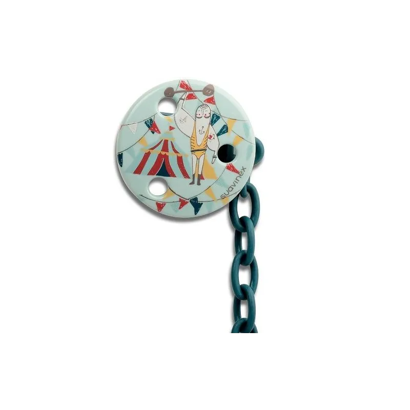 Suavinex Attache Sucette Rond Homme Fort Dès la Naissance Suavinex Attache Sucette Rond Homme Fort Dès la Naissance