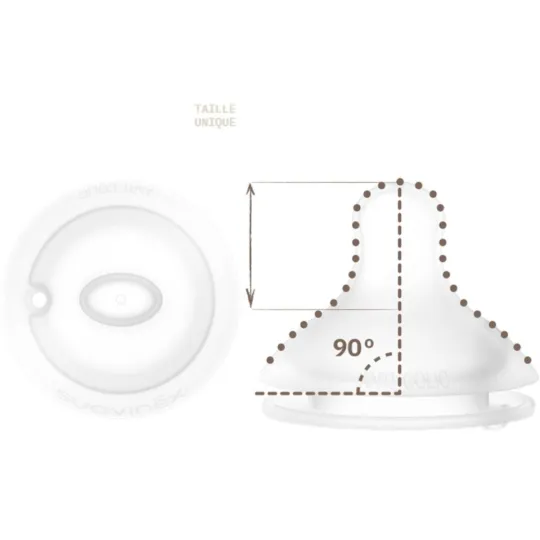 Suavinex Biberon Silicone SX Pro M Vert +3mois 240ml