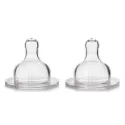 Suavinex Tétines Rondes Débit Lent X2