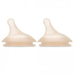 Suavinex Tétines Zero Zero Débit Adapté à la Succion de Bébé X2