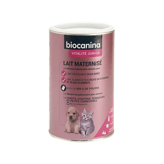 Biocanina Lait Maternisé Boîte 400g. Biocanina Lait Maternisé Boîte 400g.