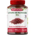 SuperDiet Levure de Riz Rouge Bio Vegan 120 Gélules SuperDiet Levure de Riz Rouge Bio Vegan 120 Gélules