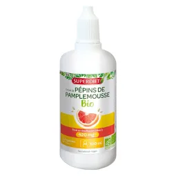 SuperDiet Pépins de Pamplemousse Bio 420mg Bioflavonoïdes 100ml