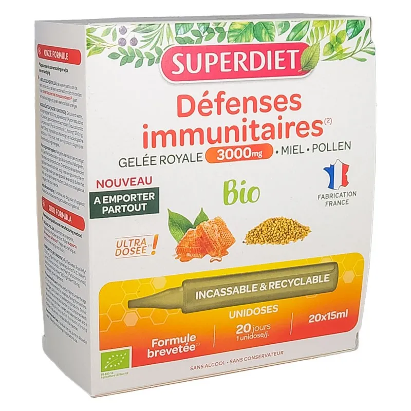 SuperDiet Tonus&Energie Bio 20x15ml SuperDiet Tonus&Energie Bio 20x15ml