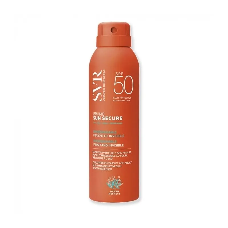 SVR Sun Secure Brume Fraîche Invisible SPF50+ 200ml SVR Sun Secure Brume Fraîche Invisible SPF50+ 200ml
