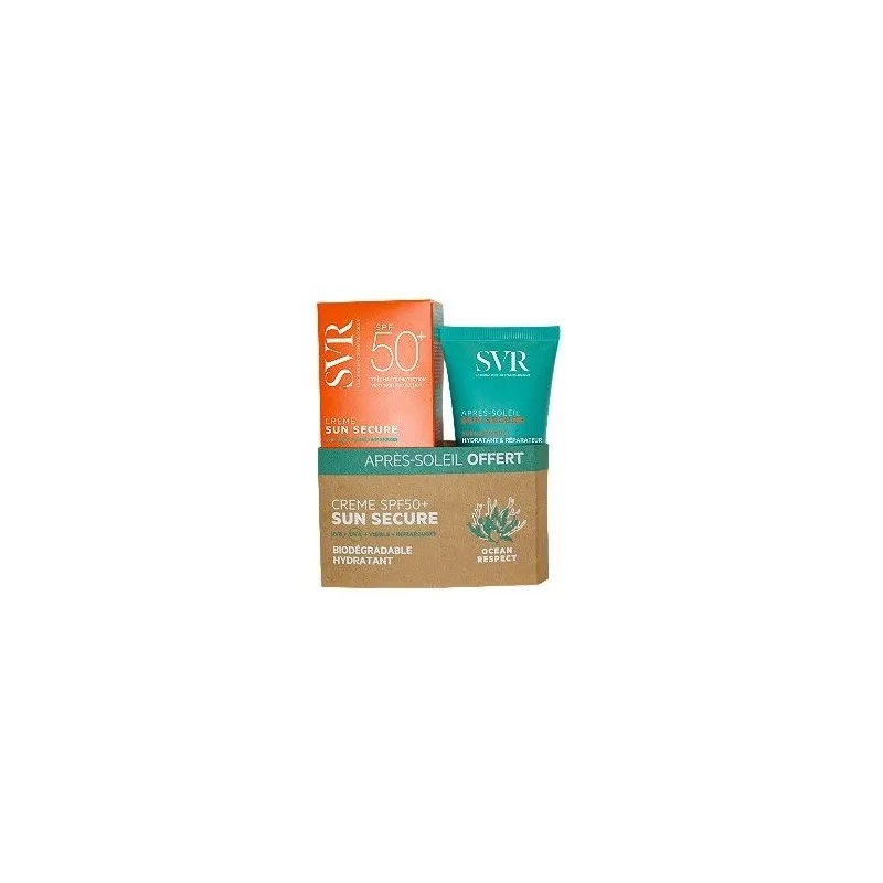 SVR Sun Secure Crème SPF50+ 50ml + Lait Après-Soleil 50ml OFFERT