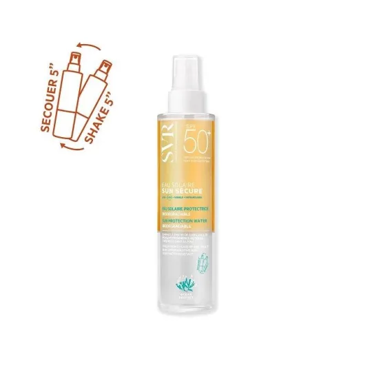 SVR Sun Secure Eau Solaire Peau Hypersensible au Soleil SPF50+ 200ml SVR Sun Secure Eau Solaire Peau Hypersensible au Soleil SPF50+ 200ml