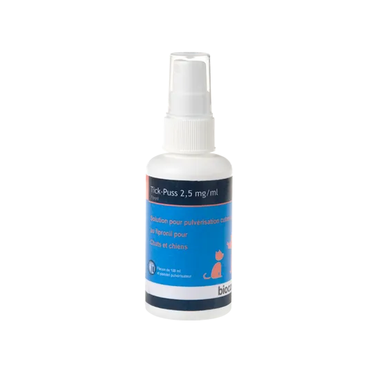 Biocanina Tick-Puss 2.5mg/ml 100ml Biocanina Tick-Puss 2.5mg/ml 100ml