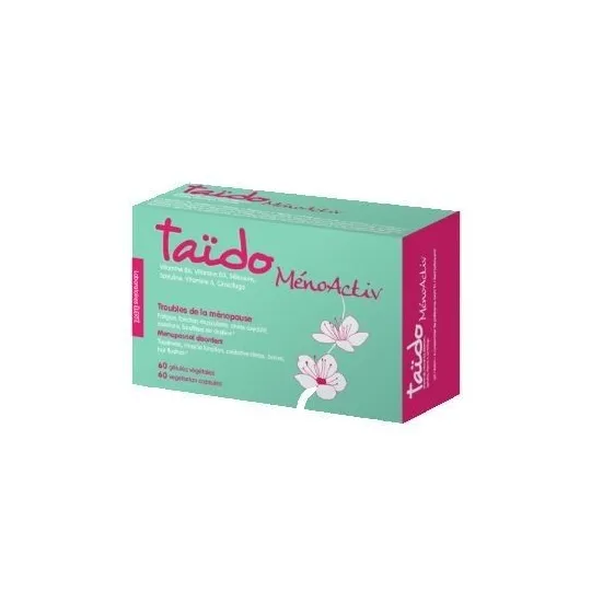 Taïdo Ménoactiv 60 gélules végétales Taïdo Ménoactiv 60 gélules végétales