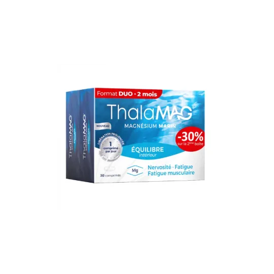 Thalamag Magnésium Marin Equilibre Intérieur 2X30 Comprimés Thalamag Magnésium Marin Equilibre Intérieur 2X30 Comprimés