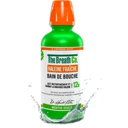 The Breath Co. Haleine Fraîche Bain de Bouche Menthe Douce 500ml