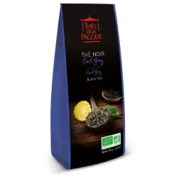 Thé de la Pagode Thé Noir Earl Grey Bio 100g
