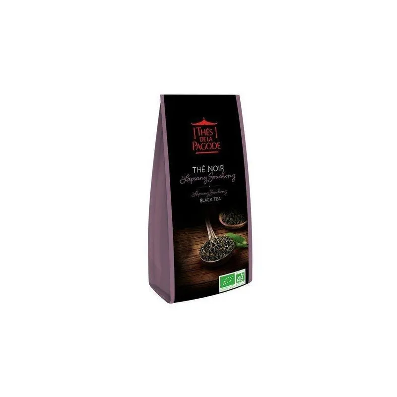 Thé de la Pagode Thé Noir Fumé Lapsang Souchong Bio 100g