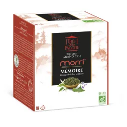 Thés de la Pagode Morri Mémoire Bio 18 Sachets