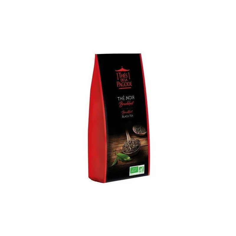 Thés de la Pagode Thé Noir Breakfast Bio 100g