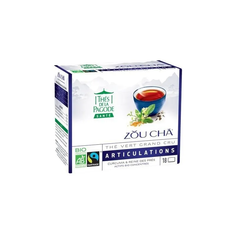 Thés de la Pagode Zou Cha bio 18 Infusettes Commerce Equitable Thés de la Pagode Zou Cha bio 18 Infusettes Commerce Equitable