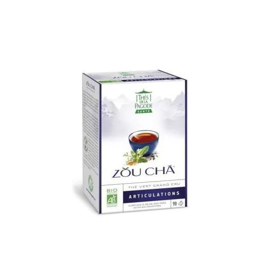 Thés de la Pagode Zou Cha Bio Articulations 90 Sachets Thés de la Pagode Zou Cha Bio Articulations 90 Sachets