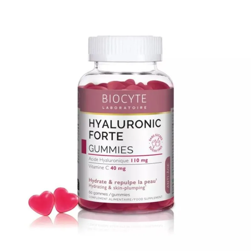 Biocyte Hyaluronic Forte Gummies 60 Gommes Biocyte Hyaluronic Forte Gummies 60 Gommes