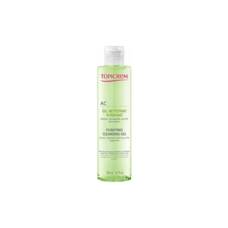 Topicrem AC Gel Nettoyant Purifiant 200ml