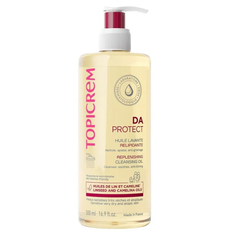Topicrem DA Protect Huile Lavante Relipidiante 500ml