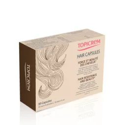 Topicrem Hair Capsules Force et Beauté des Cheveux 30 Capsules