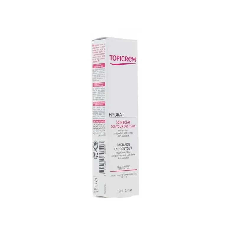 Topicrem Hydra+ Soin Eclat Contour des Yeux 15ml Topicrem Hydra+ Soin Eclat Contour des Yeux 15ml