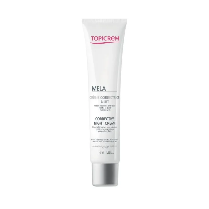 Topicrem Mela Crème Correctrice Nuit 40ml