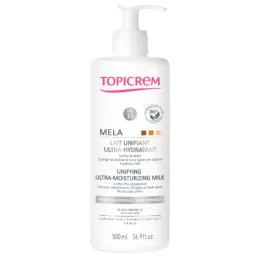 Topicrem Mela Lait Unifiant Ultra-hydratant Anti tache 500ml