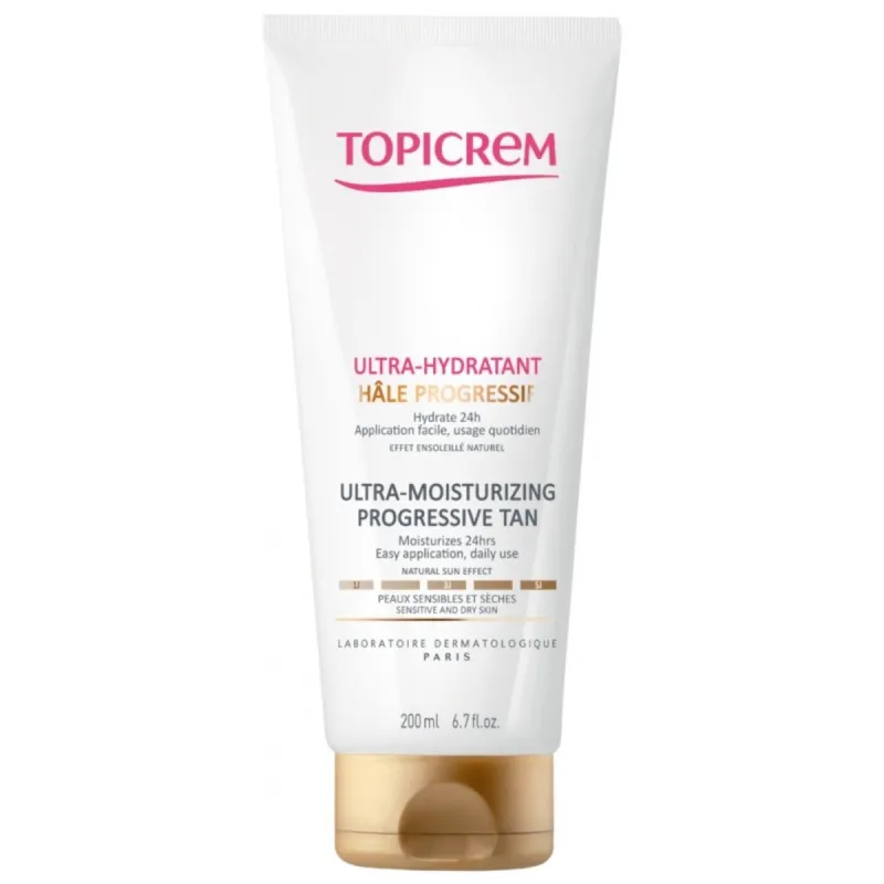 Topicrem Ultra Hydratant Hâle Progressif 200ml Topicrem Ultra Hydratant Hâle Progressif 200ml