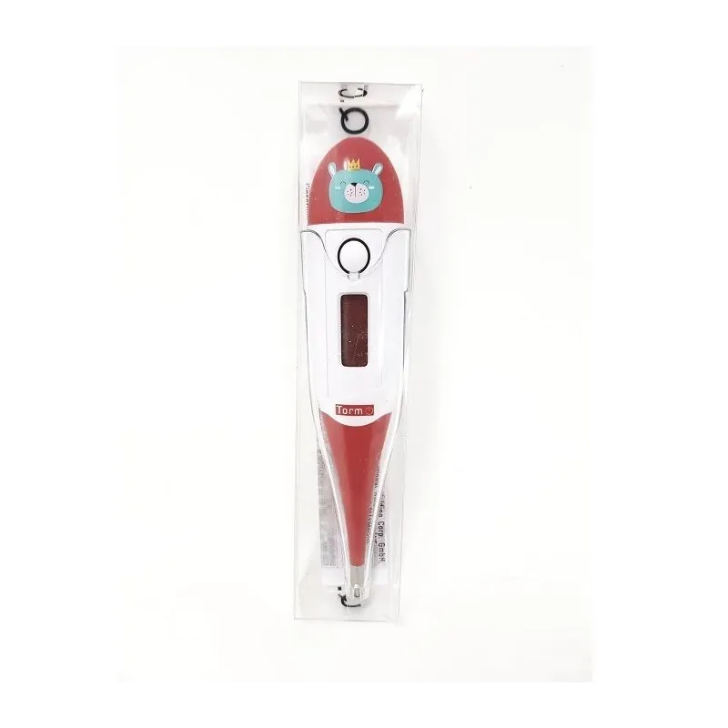 Torm Thermomètre Electronique Flexible Kids-Rouge Torm Thermomètre Electronique Flexible Kids-Rouge