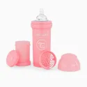 Twistshake Biberon Anti-colique 260ml Rose
