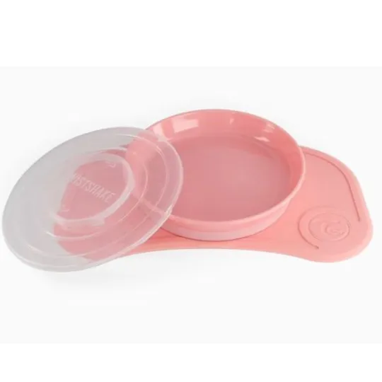 Twistshake Plateau + Assiette avec Couvercle Twistshake Plateau + Assiette avec Couvercle