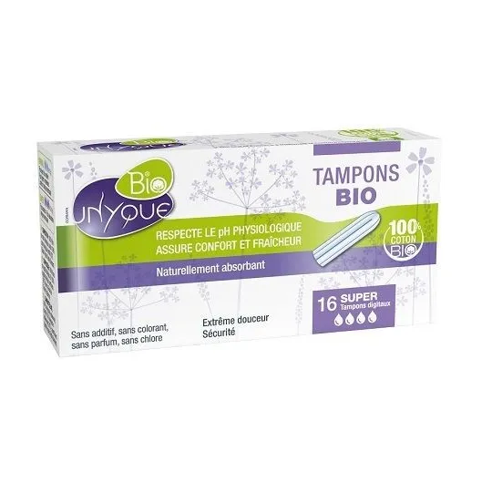 Unyque Bio Tampon Super X16 Unyque Bio Tampon Super X16