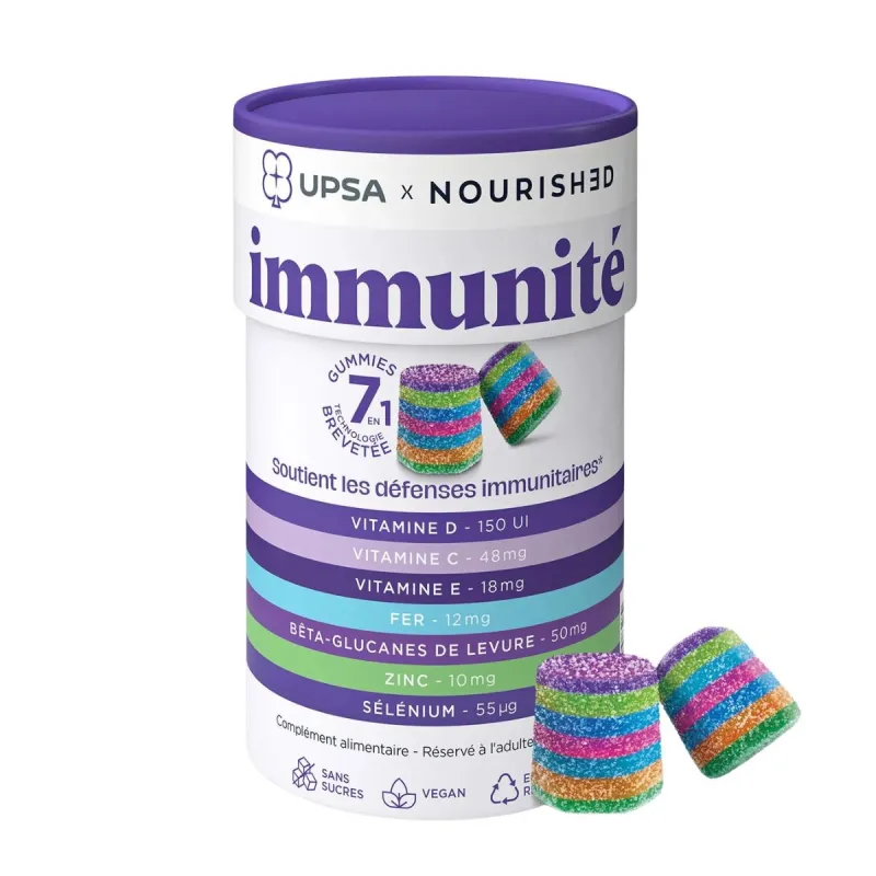 Upsa Nourrished Immunité 7 en 1 Upsa Nourrished Immunité 7 en 1
