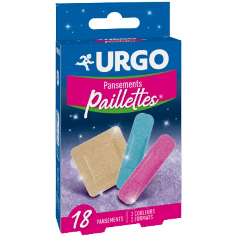 Urgo 18 Pansements Paillettes Urgo 18 Pansements Paillettes