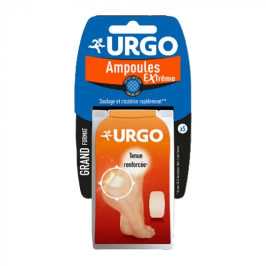 Urgo Ampoules Extrême 5 Pansements Grand Format