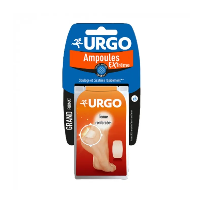 Urgo Ampoules Extrême 5 Pansements Grand Format
