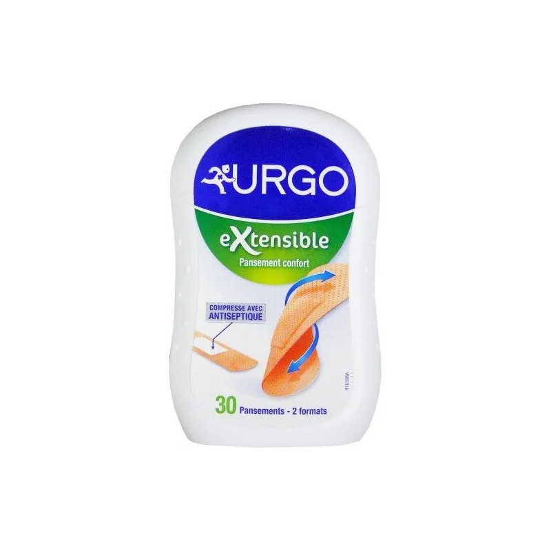 Urgo Extensible 30 Pansements Confort Urgo Extensible 30 Pansements Confort