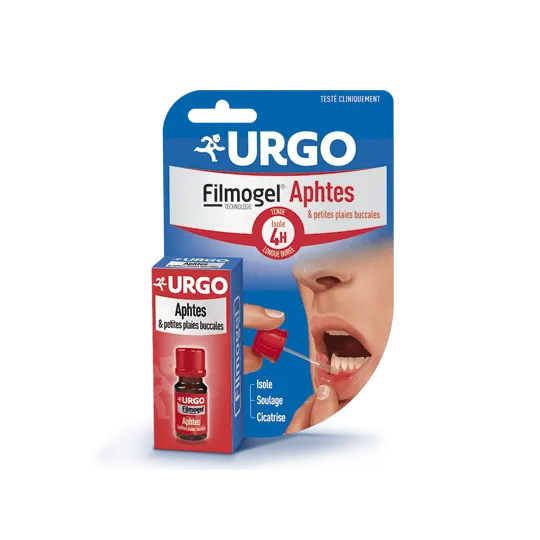 Urgo Filmogel Aphtes et petites plaies buccales 6ml Urgo Filmogel Aphtes et petites plaies buccales 6ml