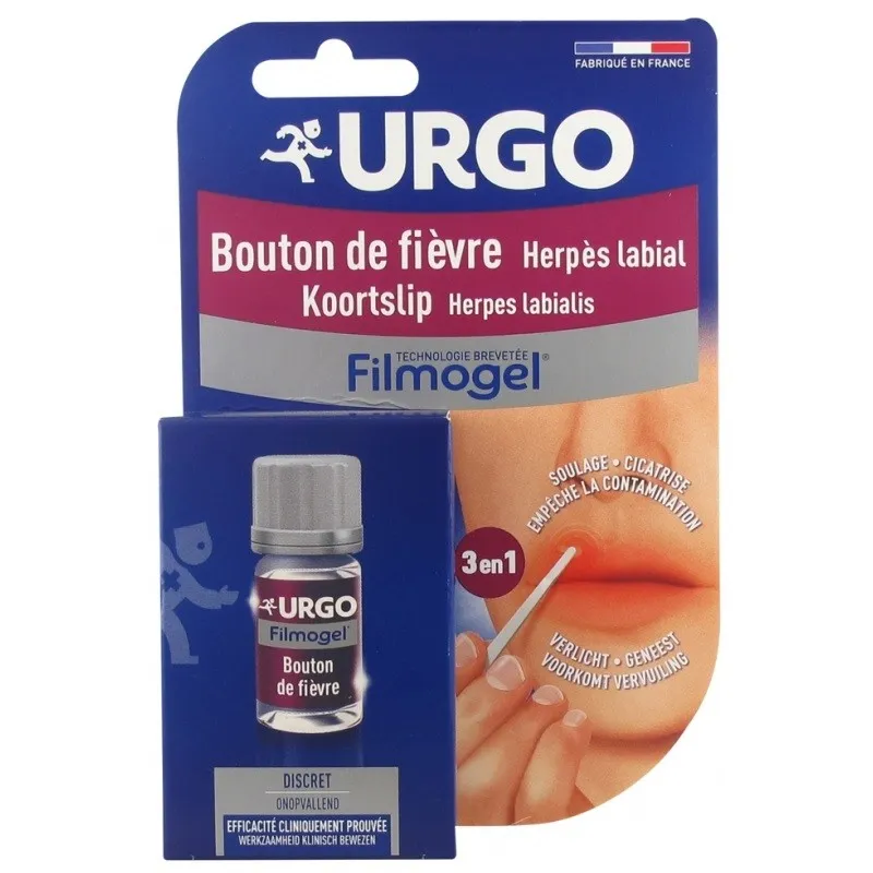Urgo Filmogel Bouton de fièvre 3ml Urgo Filmogel Bouton de fièvre 3ml