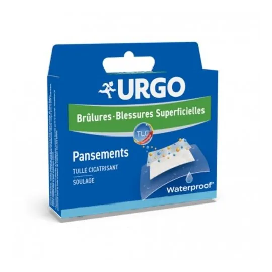 Urgo Pansement Brûlure Waterproof 4 grands modèles