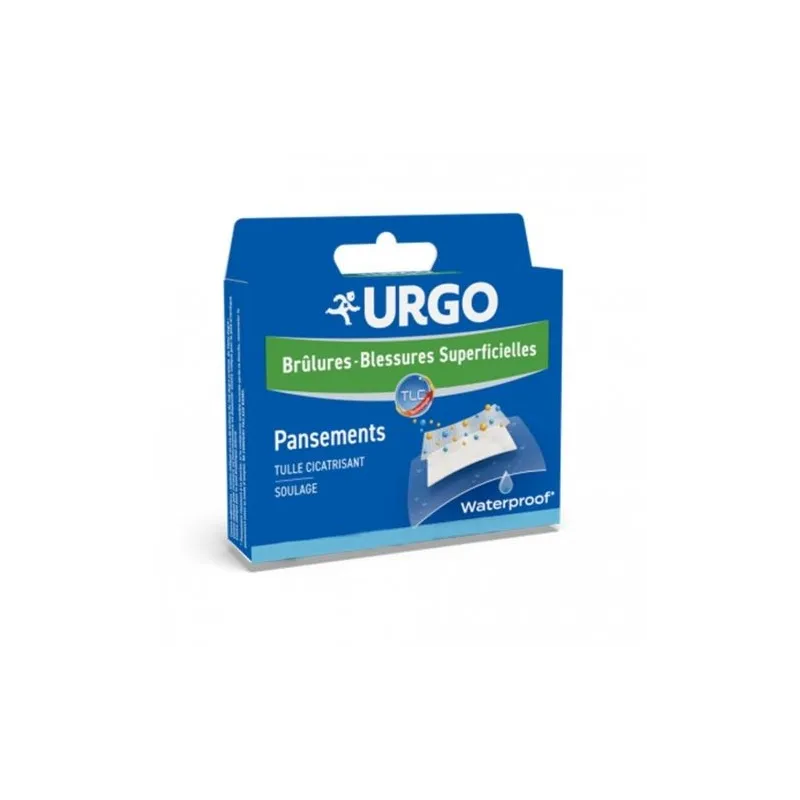 Urgo Pansement Brûlure Waterproof 4 grands modèles