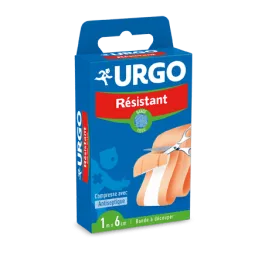 Urgo Resistant pansement bande tissue à découper 1m x 6cm