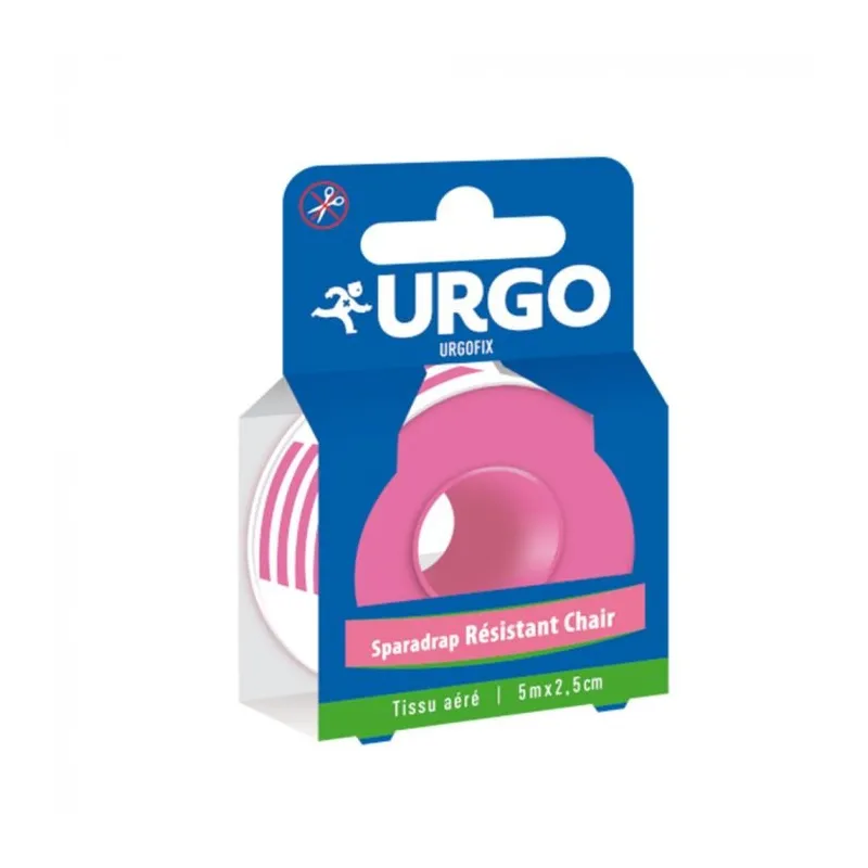 Urgo Sparadrap Tissé Couleur Chair 5mX2.5cm