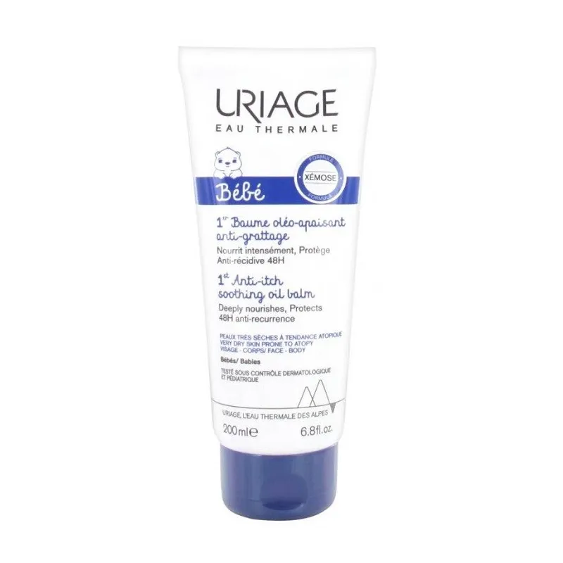 Uriage Bébé 1er Baume Oléo Apaisant anti-Grattage 200ml
